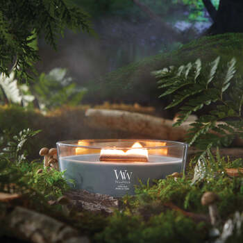 Vonná sviečka loď Mint Leaves & Oak